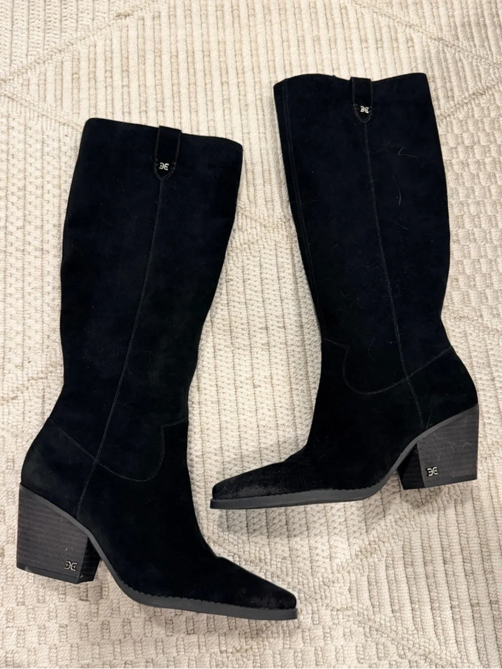 Sam Edelman Women's Black Woods Knee High Boot